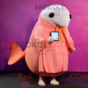 Perzik bultrug mascotte...