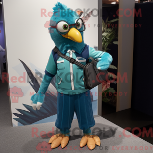 Disfraz de mascota Teal...