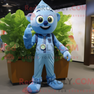 Postava maskota Sky Blue...