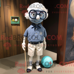 Golf Ball mascot costume...