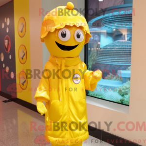 Yellow Cupcake mascot...