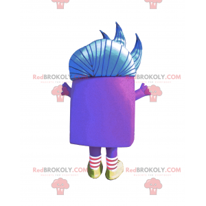 Purple character mascot - Redbrokoly.com