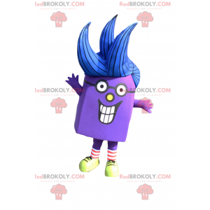 Purple character mascot - Redbrokoly.com