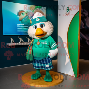 Figura de máscara preta com...