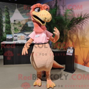 Peach Deinonychus máscara...