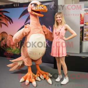 Peach Deinonychus máscara...