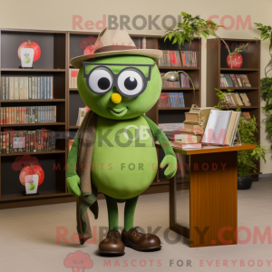 Postava maskota Olive Plum...