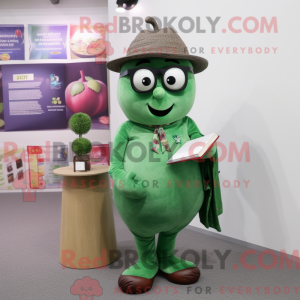 Olive Plum maskot kostume...