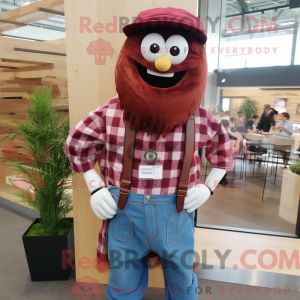 Disfraz de mascota Maroon...