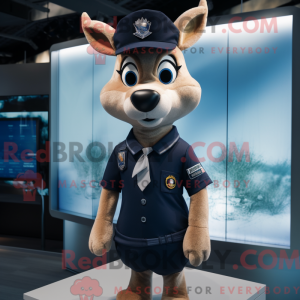 Disfraz de mascota Navy...
