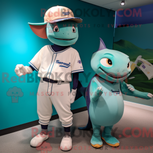 Figura de máscara de pesca...