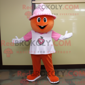 Peach Beet-maskotdraktfigur...