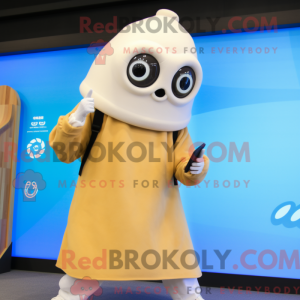 Costume mascotte de calmar...