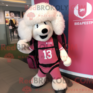 Disfraz de mascota de Pink...