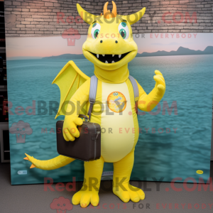 Disfraz de mascota Dragón...