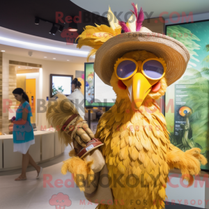 Disfraz de mascota Gold...