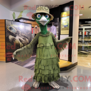 Costume de mascotte d Olive...