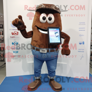 Brown Chocolate Bars maskot...