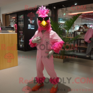 Disfraz de mascota Pink...