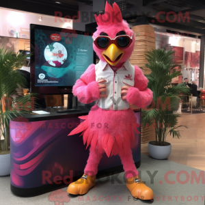 Costume mascotte de coq...