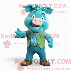 Costume mascotte de Truie...