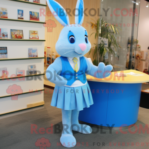 Disfraz de mascota Sky Blue...