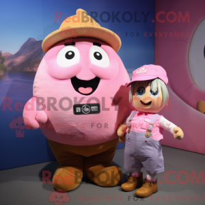 Postava maskota Pink Potato...