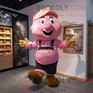 Postava maskota Pink Potato...