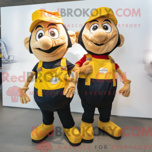 Gold Moussaka mascot...