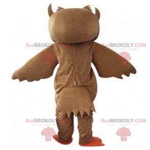 Kleines Eulenmaskottchen - Redbrokoly.com