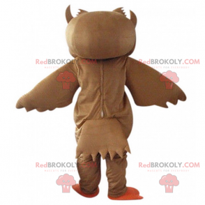 Mascotte del piccolo gufo - Redbrokoly.com