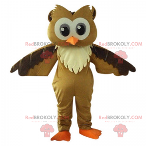 Kleines Eulenmaskottchen - Redbrokoly.com