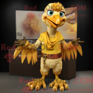 Personaggio mascotte Gold...