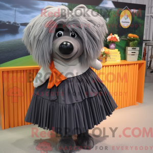 Personaggio mascotte Grey...