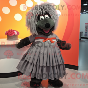 Gray Shepard S Pie mascot...