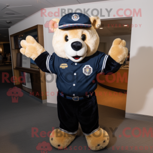 Disfraz de mascota Navy...