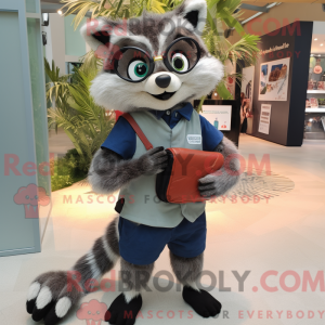 Vaskebjørn maskot kostume...