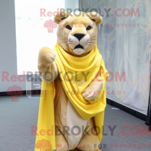 Costume de mascotte de lion...