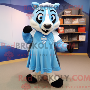 Disfraz de mascota Sky Blue...