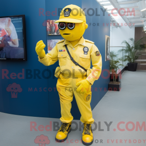 Gul Marine Recon maskot...