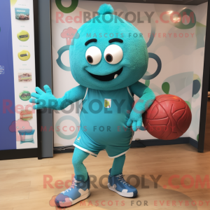 Turkis falafel maskot...