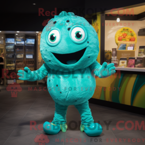 Turkis falafel maskot...