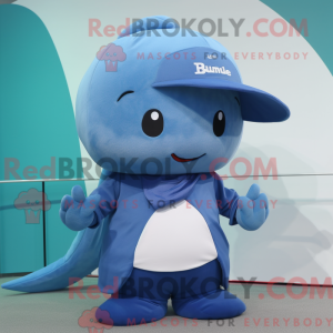 Olive Blue Whale...
