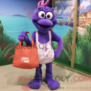 Máscara de Camarão Roxo...
