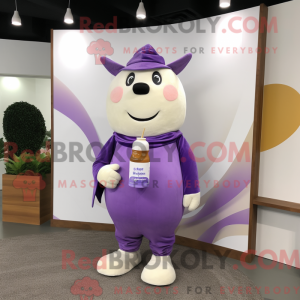 Purple Bottle Of Milk...