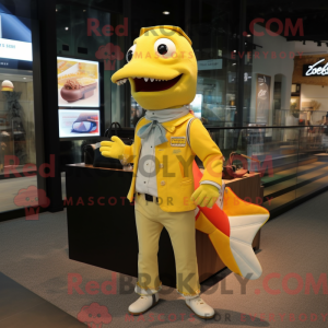 Maskottchenkostüm Yellow...