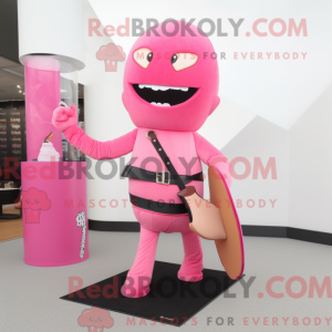 Disfraz de mascota Pink...