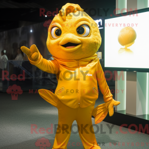 Costume mascotte de poisson...