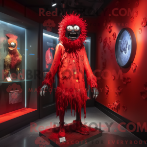 Red Undead maskotdraktfigur...