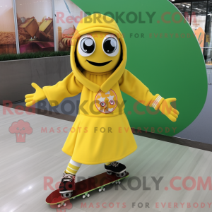 Máscara de skate Gul com...